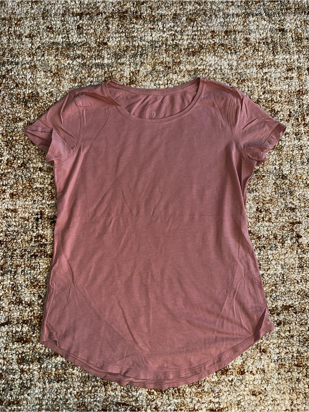 lululemon athletica Short Sleeve Scoop Neck Tee - Mauve